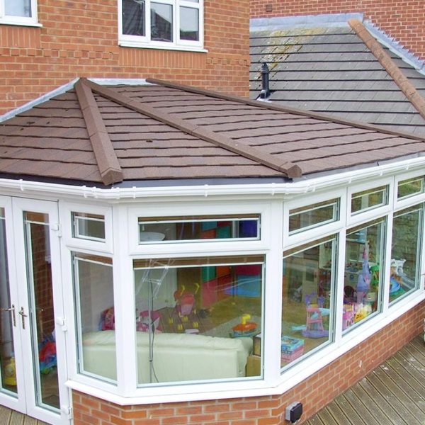 Solid Tile Conservatory Extension