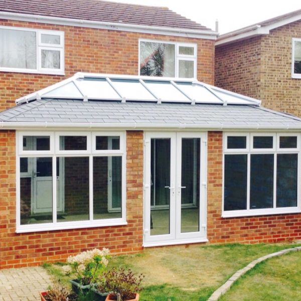 Orangery Solid Tile Roof Installation